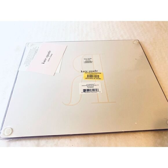 Kate Spade Purple R Monogrammed Food Preparation Board - Picture 3 of 4